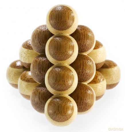 amigłówka 3D BAMBOO - Cannon Balls - poziom 2/4 [GRA]