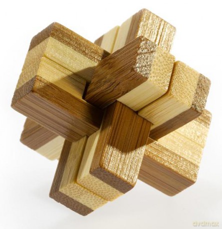 amigłówka 3D BAMBOO - Knotty - poziom 2/4 [GRA]