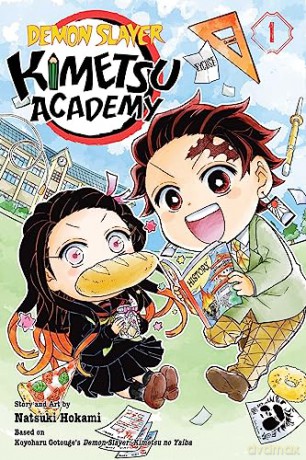 Demon Slayer Kimetsu Academy Vol 1 - Natsuki Hokami [KSIĄŻKA]