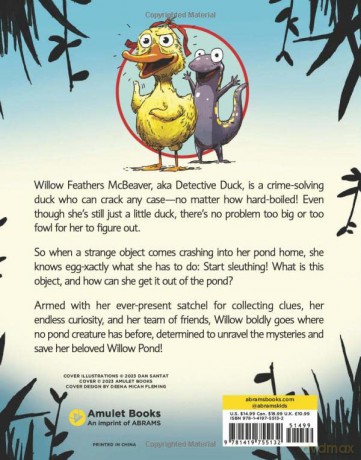 Detective Duck The Case Of The Str - Winkler Henry [KSIĄŻKA]