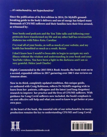 Diagnosis and Treatment of Chronic Fatigue Syndrome, Myalgic Encephalitis and Long Covid THIRD EDITION: It's mitochondria, not hypochondria - Sarah Myhill [KSIĄŻKA]