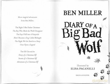 Diary Of A Big Bad Wolf - Ben Miller [KSIĄŻKA]