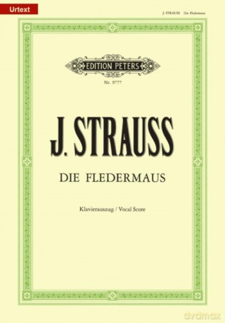 Die Fledermaus - Johann Strauss [KSIĄŻKA]