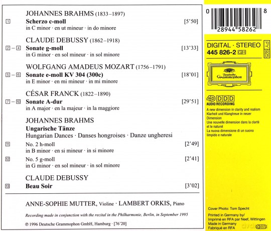 Orkis Mutter: The Berlin Recital [CD]