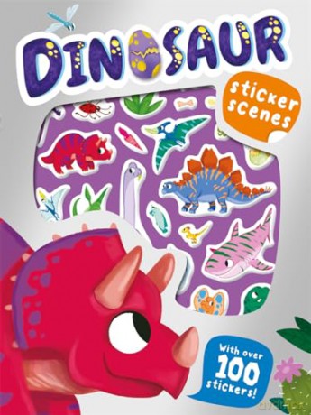 Dinosaur Sticker Scenes [KSIĄŻKA]
