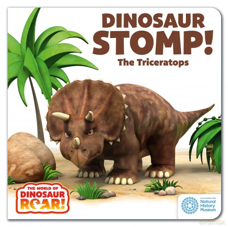 Dinosaur Stomp The Triceratops - Peter Curtis [KSIĄŻKA]