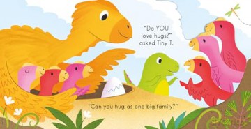 Dinosaurs Love Hugs - Lara Bryan [KSIĄŻKA]