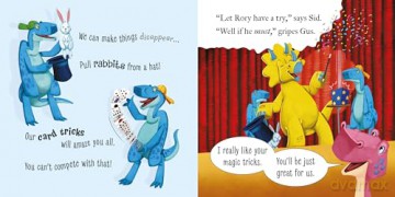Dinosaurs Who Loved Applause - Russell Punter [KSIĄŻKA]