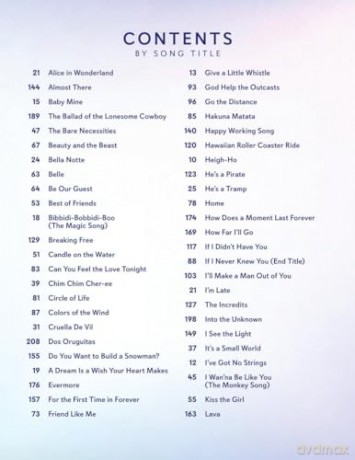 Disney 100 Songs Pvg [KSIĄŻKA]