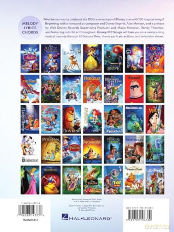 Disney 100 Songs Pvg [KSIĄŻKA]