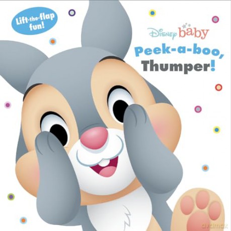 Disney Baby Peek A Boo Thumper - Disney Books [KSIĄŻKA]