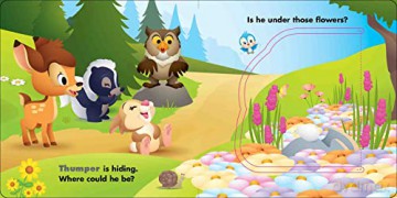 Disney Baby Peek A Boo Thumper - Disney Books [KSIĄŻKA]