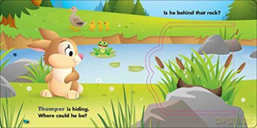 Disney Baby Peek A Boo Thumper - Disney Books [KSIĄŻKA]