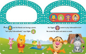 Disney Baby Pooh Carry Along Sound Book - Disney [KSIĄŻKA]