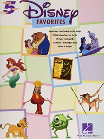 Disney Favorites 5 Finger Piano - Unknown [KSIĄŻKA]