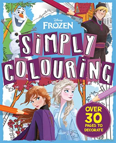 Disney Frozen Simply Colouring [KSIĄŻKA]