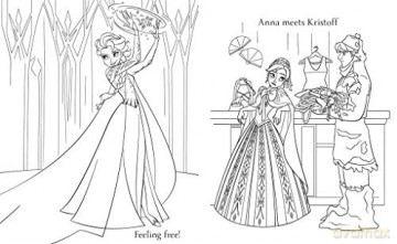 Disney Frozen Simply Colouring [KSIĄŻKA]