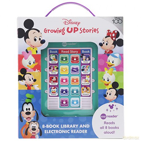 Disney Growing Up Stories: Me Reader 8-Book Library and Electronic Reader Sound Book Set - Disney [KSIĄŻKA]