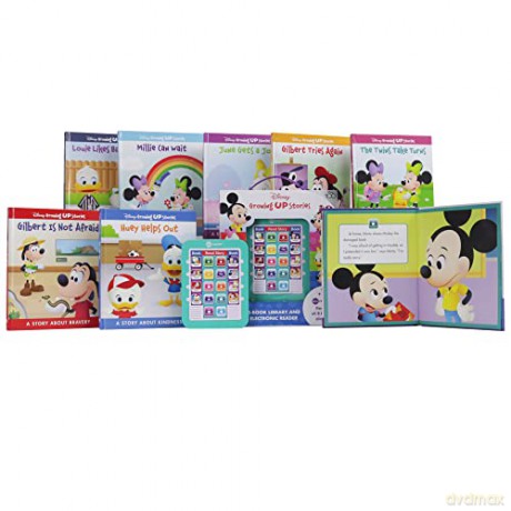 Disney Growing Up Stories: Me Reader 8-Book Library and Electronic Reader Sound Book Set - Disney [KSIĄŻKA]