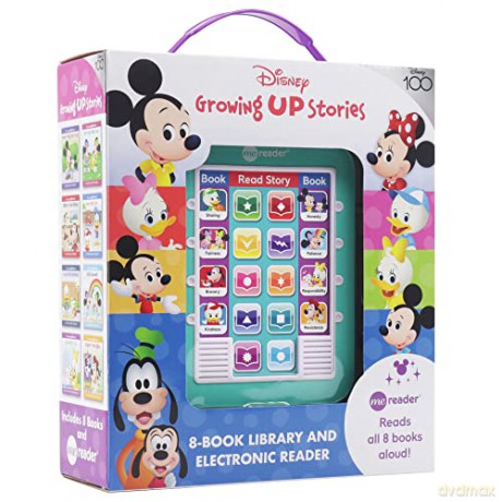 Disney Growing Up Stories: Me Reader 8-Book Library and Electronic Reader Sound Book Set - Disney [KSIĄŻKA]
