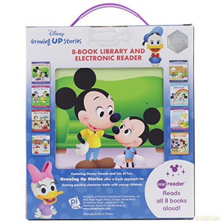 Disney Growing Up Stories: Me Reader 8-Book Library and Electronic Reader Sound Book Set - Disney [KSIĄŻKA]