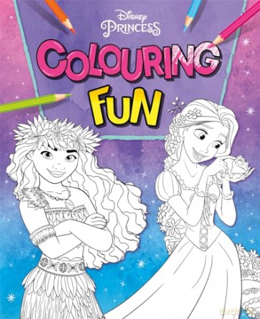 Disney Princess Colouring Fun [KSIĄŻKA]