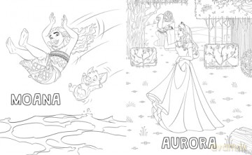 Disney Princess Colouring Fun [KSIĄŻKA]