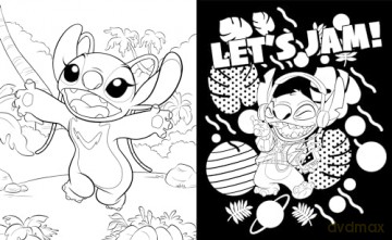 Disney Stitch Ultimate Colouring Book [KSIĄŻKA]