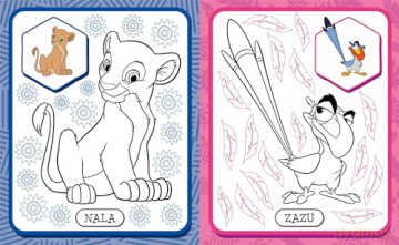 Disney The Lion King 5in1 Colouring [KSIĄŻKA]