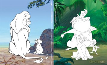 Disney The Lion King 5in1 Colouring [KSIĄŻKA]