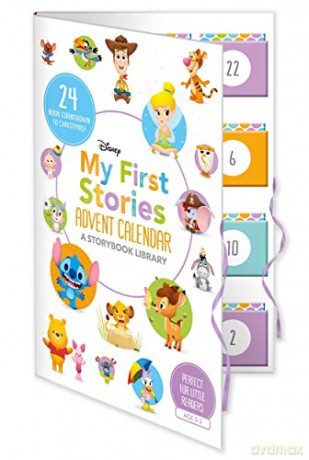 Disney: My First Stories Kalendarz Adwentowy: A Storybook Library [KSIĄŻKA]