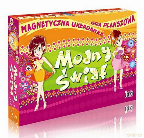 Modny świat - układanka magnetyczna [GRA]