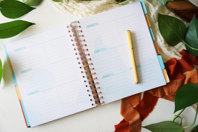 Dont Look Back Planner Hb - Caine Christine [KSIĄŻKA]
