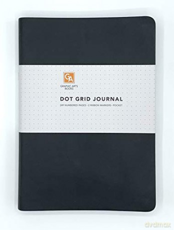 Dot Grid Journal Onyx [KSIĄŻKA]