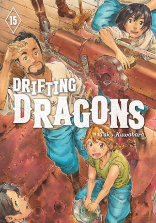 Drifting Dragons 15 - Taku Kuwabara [KSIĄŻKA]