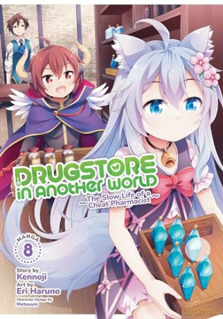 Drugstore in Another World: The Slow Life of a Cheat Pharmacist (Manga) Vol. 8 - Kennoji [KSIĄŻKA]