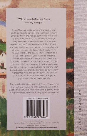 Dylan Thomas Collected Poems 1934-1952 - Dylan Thomas [KSIĄŻKA]