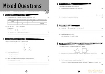 Edex Gcse 9 1 Maths F Exam Skl [KSIĄŻKA]