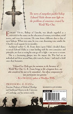 Edward Hicks A Pacifist Bishop At War - G R Evans [KSIĄŻKA]