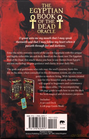 Egyptian Book Of The Dead Oracle Cards - Marie Bruce [KSIĄŻKA]