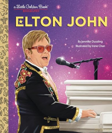 Elton John: A Little Golden Book Biography - Jennifer Dussling [KSIĄŻKA]