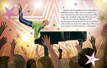 Elton John: A Little Golden Book Biography - Jennifer Dussling [KSIĄŻKA]