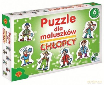 Puzzle dla maluszków - Chłopcy [GRA]