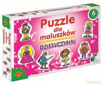 Puzzle dla maluszków - Dziewczynki [PUZZLE]