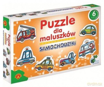 Puzzle dla maluszków - Samochodziki [GRA]