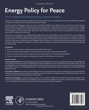 Energy Policy For Peace - Daniel Kammen [KSIĄŻKA]