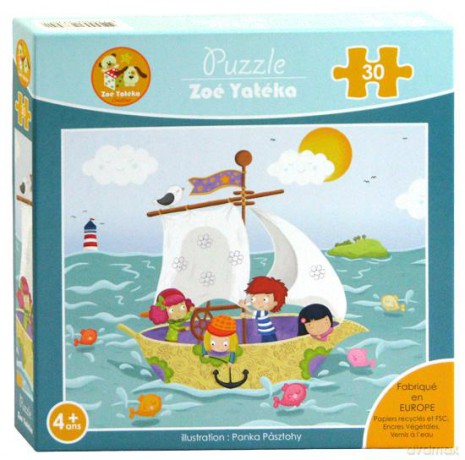 Puzzle ekologiczne - Statek [GRA]