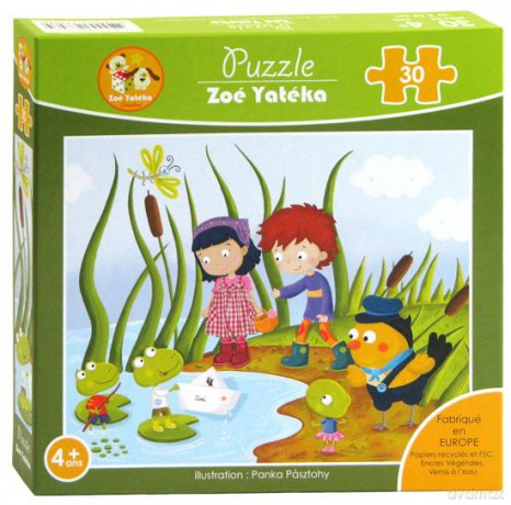 Puzzle ekologiczne - Żabki [GRA]