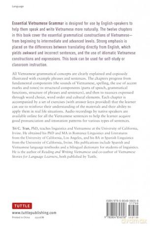 Essential Vietnamese Grammar - Tri C. Tran [KSIĄŻKA]