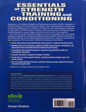 Essentials Of Strength Training And Con - Unknown [KSIĄŻKA]